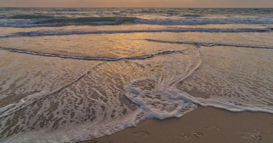 مواقد النار على شاطئ جهو واهتزازات الليل